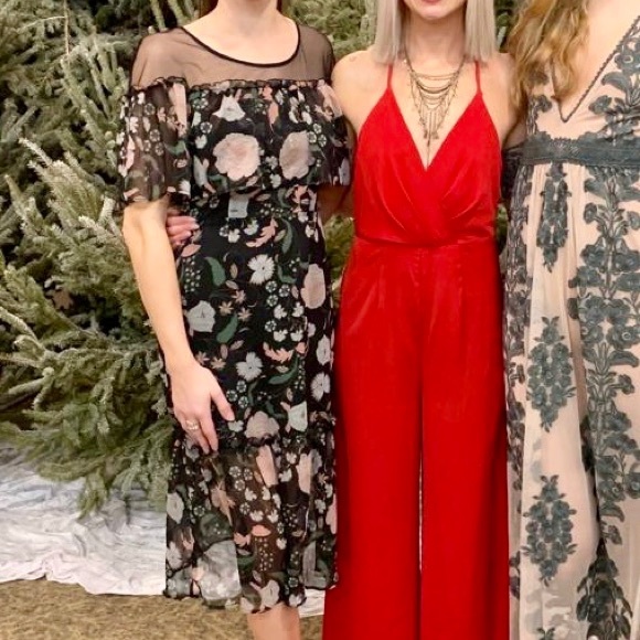 BB Dakota Floral Dress - Black - s2 - Picture 6 of 6